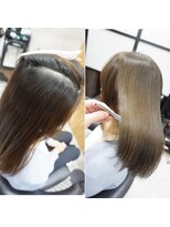 ヘアテリア リュウ 大塚(hair teria ryu) 縮毛矯正/髪質改善/艶髪ストレート/艶カラー