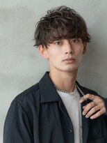 イオ 本厚木(io)&nbsp;マッシュショート波巻きスパイラルパーマハイライト