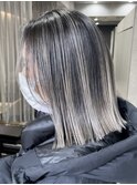 【Labimani】ホワイトシルクバレイヤージュ