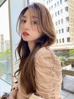 バイオレット 栄店(Violet) ロングレイヤーカットサラ艶ロング小顔ヘアRI-3