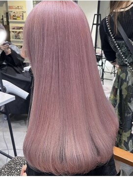 フォルテ プリモ 焼津 藤枝(FORTE PRIMO) デザインカラー/ツヤ髪カラー/ホワイトピンク