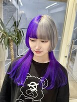 シーン(seen)&nbsp;○派手髪ロングウルフカットクラゲウルフレイヤーカット○