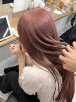 ローレン(Lolen.)&nbsp;ピンクベージュ×ロングヘア【野上翔平】