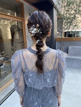 ミー(mii) 【mii】ヘアアレンジ/編みおろし