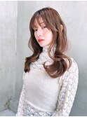 【kate 大宮】チョコレートブラウン×韓国風レイヤー