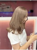ミルクティーグレージュ/ミルクティーベージュ/透明感カラー