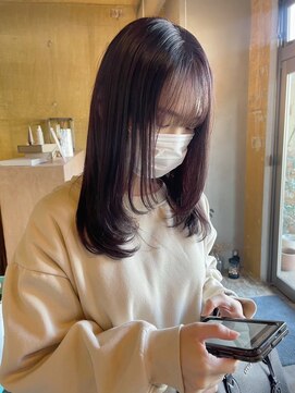 マイ ヘア デザイン 岡崎(MY hair design) レイヤーカット/ハッシュカット/顔まわりカット/ツヤカラー