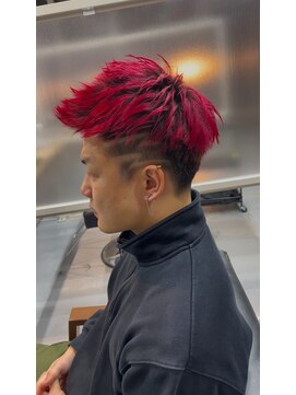 ヘアデザイン ゴドバン(Hair Design Gdobant) ジェットモヒカンバリカンアート1