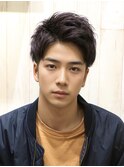 新潟市/新潟/ツーブロック/アップバング/爽やか/清潔感/刈り上げ