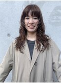 Lilu2025  ロングウルフパーマ　丸田美花