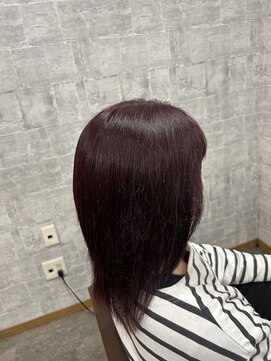 ダブ(DAB) 【鹿沼美容室/イルミナカラー/インナーカラー/白髪ぼかし】