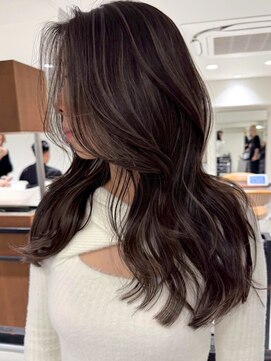 ジルブラン 京都(JIL BLAN) ハイライトバレイヤージュダブルカラーケアブリーチ20代30代