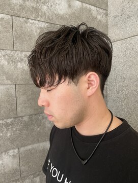 ニアウ 伊勢崎連取店(Niau) メンズマッシュシャドウパーマメンズパーマ