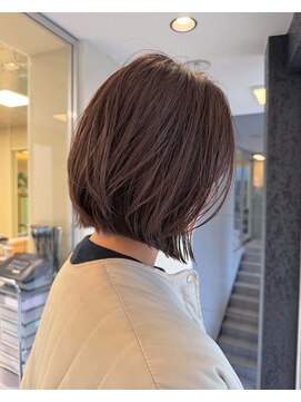 ジュール 金沢(Joule) ナチュラルグレージュ/切りっぱなしボブ