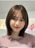 切りっぱなしボブくびれボブぱつっとボブロブ外ハネボブ大人ボブ