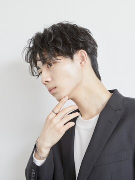 メンズサロンドットモーダ 町田店(men's salon dot. mooda) シャドーパーマ/スパイラルパーマ/センターパート