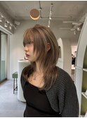 しっかり切り込んだハッシュカット
