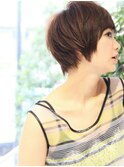 ■ラブカジュアル★小顔マッシュショートM.SLASH自由が丘15-2