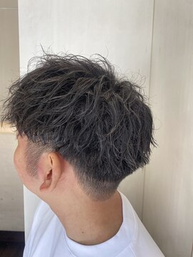 ヘアーアンドグルーミング ヨシザワインク(HAIR&GROOMING YOSHIZAWA Inc.) スパイラルパーマツーブロック刈り上げウェーブ床屋バーバー