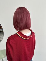 タグ(Tag)&nbsp;ピンク×ボブ