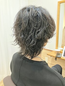 アイライク 南流山(I like...) ナチュラルパーマ×ミディアムウルフ