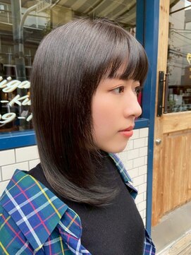 ヘアリゾート粋 新宿三丁目本店 艶髪/髪質改善/レイヤーミディアム/