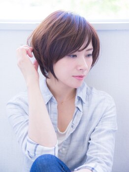 大人ショートスタイルに定評あり◎世代に合わせた似合わせショートが【Day Tripper】の売りのひとつ。