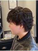 MEN’S HAIR/波巻ツイストスパイラル/フェザーパーマ/岡山