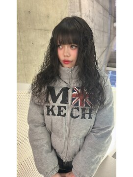 バイユアオウンフラワーズコロンカバ(buy your own flowers : kava) 暗髪パーマ◎黒髪パーマ×スパイラルパーマ×小顔カット