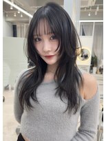 HARVEY 大宮店【ハーヴィー】【2月28日オープン（予定）】&nbsp;ハッシュカット　ハイレイヤー　地毛風カラー　韓国風〔MIKA〕