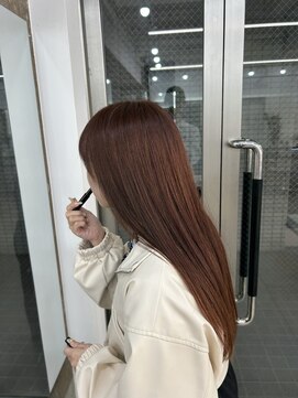 ディジョン 自由ヶ丘(Dijon) 韓国顔まわりレイヤーカットグレージュオリーブベージュブラウン