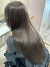 【ブリーチなしダブルカラー】明るめ透明感カラー☆￥19800→￥13200