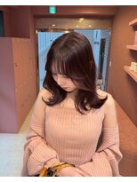 ボタン コロン 表参道 原宿(VOTAN COLON)&nbsp;くびれミディアム/ミディアムレイヤー/顔まわりカット