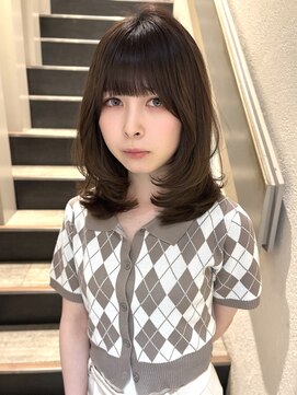 ニューヨークニューヨーク 三宮店(NYNY) ミディアムレイヤー/ミディアムヘア/レイヤーカット