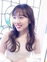 ローグ ヘアー 金町店(Rogue HAIR)&nbsp;ピンクミルクティーベージュ×くびれレイヤー×パーマ RogueTAKA