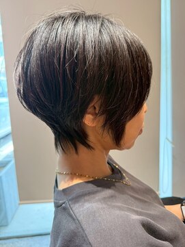 ナチュラル ヘアーデザイニング(Natural hair designing) 愛されヘア/丸みショート/立体感ボブ/韓国ボブ/くびれショート