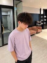 アース コアフュールボーテ 松本庄内店(EARTH coiffure beaute)&nbsp;ツイストスパイラル波巻きパーママッシュ