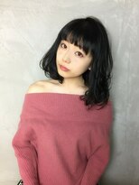 アン 溝の口(un)&nbsp;◆オン眉×黒髪ボブ【溝口髪質改善オージュアサロン】