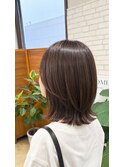 ハイライトカラー×髪質改善で柔らかレイヤー艶髪