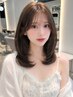 【初回人気No.2】MYNE似合わせ小顔カット+コテ巻き仕上げ　￥5800