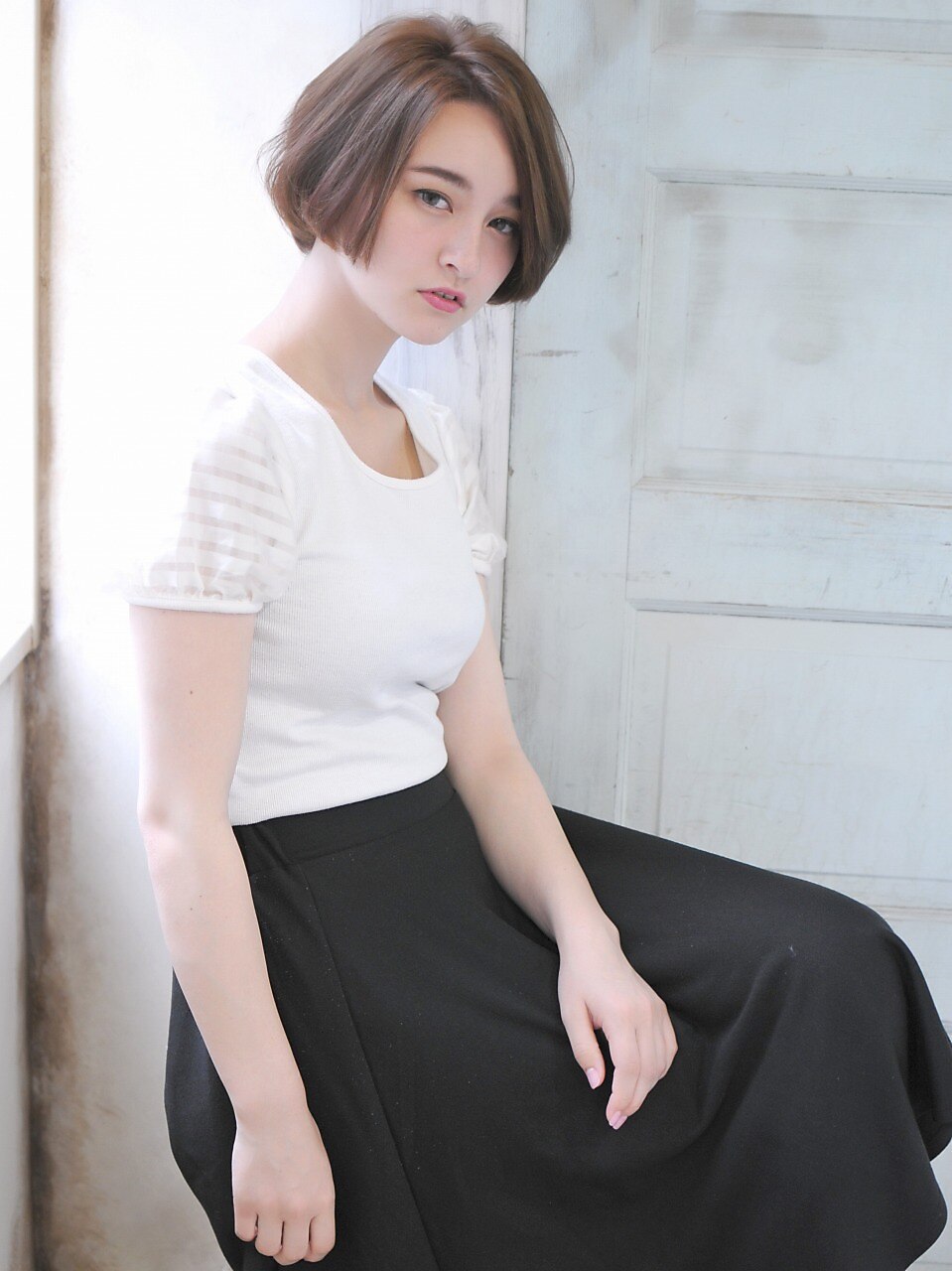 Jule】☆モダンショートボブ☆:L002754970|ジュール(Jule)の Jule】☆モダンショートボブ☆:L002754970|ジュール(Jule)の