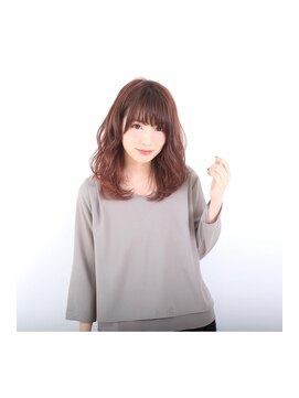 ヘアーズ ギュゼルバヤン(hair’s Guzel Bayan) ヌーディーニュアンスパーマ　前髪/イメチェン/くびれ