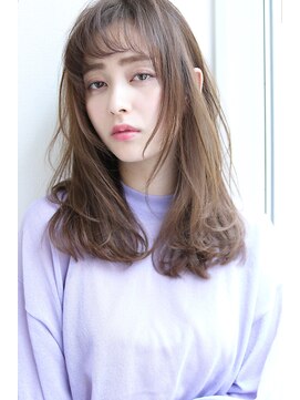 ロゼ 石橋(Rose) 【Rose/石橋】デジタルパーマ_オン眉_セミロング★★