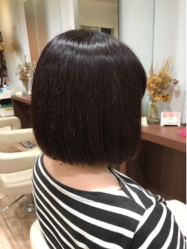 リプルヘアー ウエスト(ripple hair west) バイオレット×ボブ