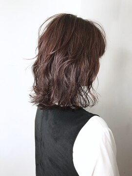 ナイン 麻布十番(NINE) ロブ+バイオレットグレージュ、