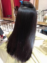 大嶋直樹の美容室 表参道&nbsp;高難易度縮毛矯正＝手で乾かしただけです。本当です。