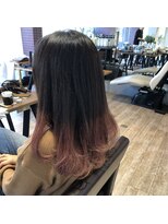 ヘアーサロン ソラ(hair salon sora)&nbsp;ピンクグラデーション