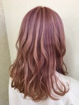 セットアップ 倉敷美和店(SET-UP) Wブリーチ+Pinkカラー
