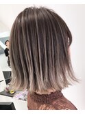 ALIVE吉祥寺 デザインカラーバレイヤージュ外ハネボブローライト