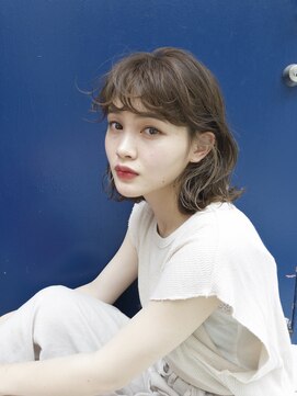 ヘアサロンエム 渋谷店(HAIR SALON M) クールショート/ボブルフ/ピンクベージュ/シルバーカラー